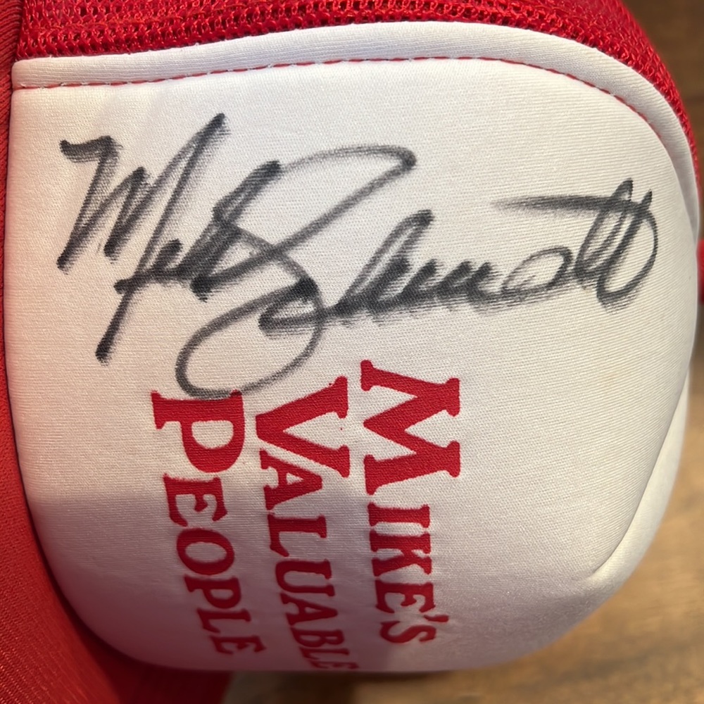 Mike Schmidt Signed Baseball Snap Back. - image 2